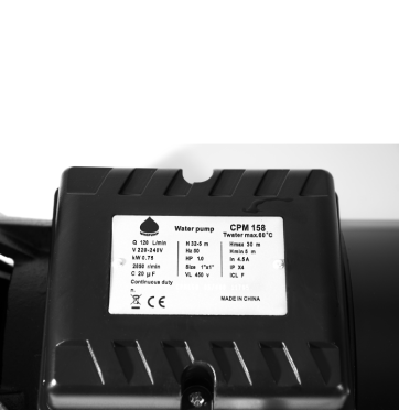 پمپ آب بشقابی 1 اسب ایدرو IDROPUMP SCM50 - Image 2