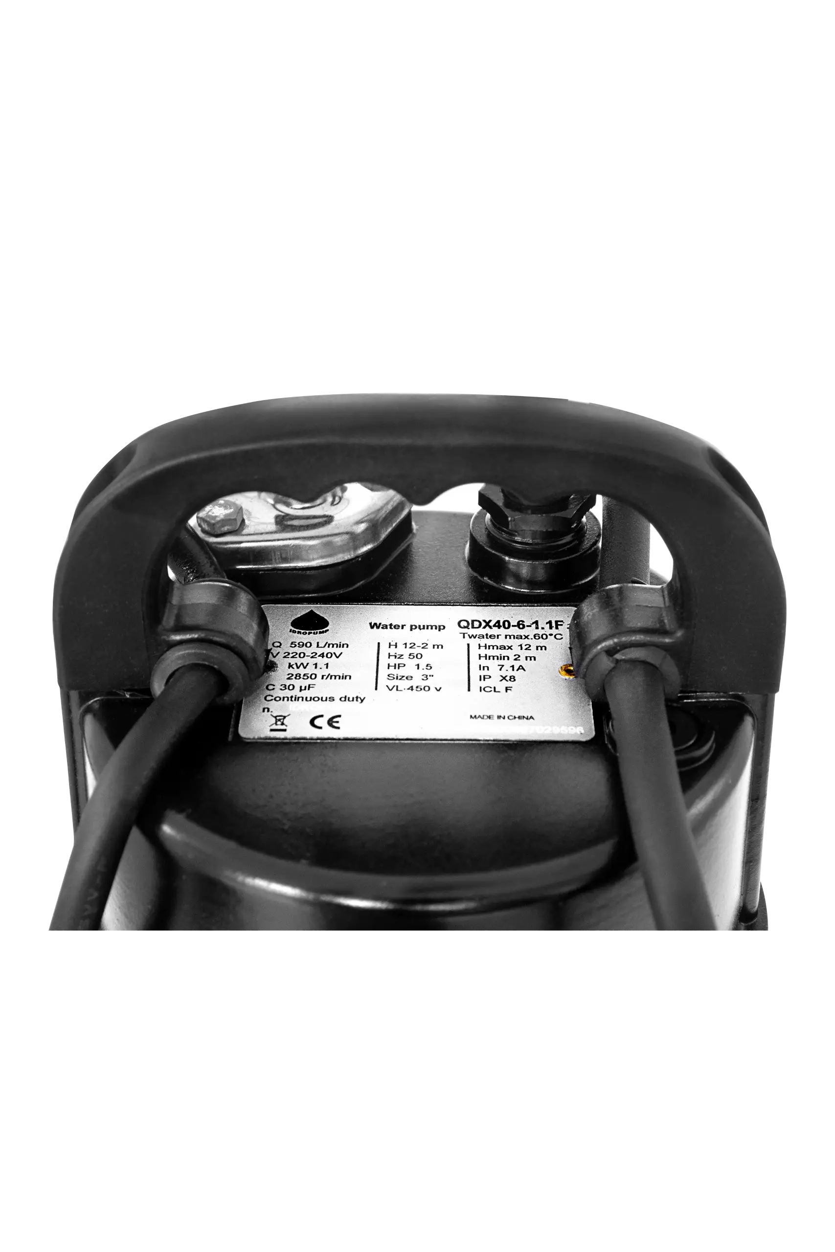 کفکش ۶ متری ۳ اینچ فلوتردار QDX40-6-1.1F - Image 2