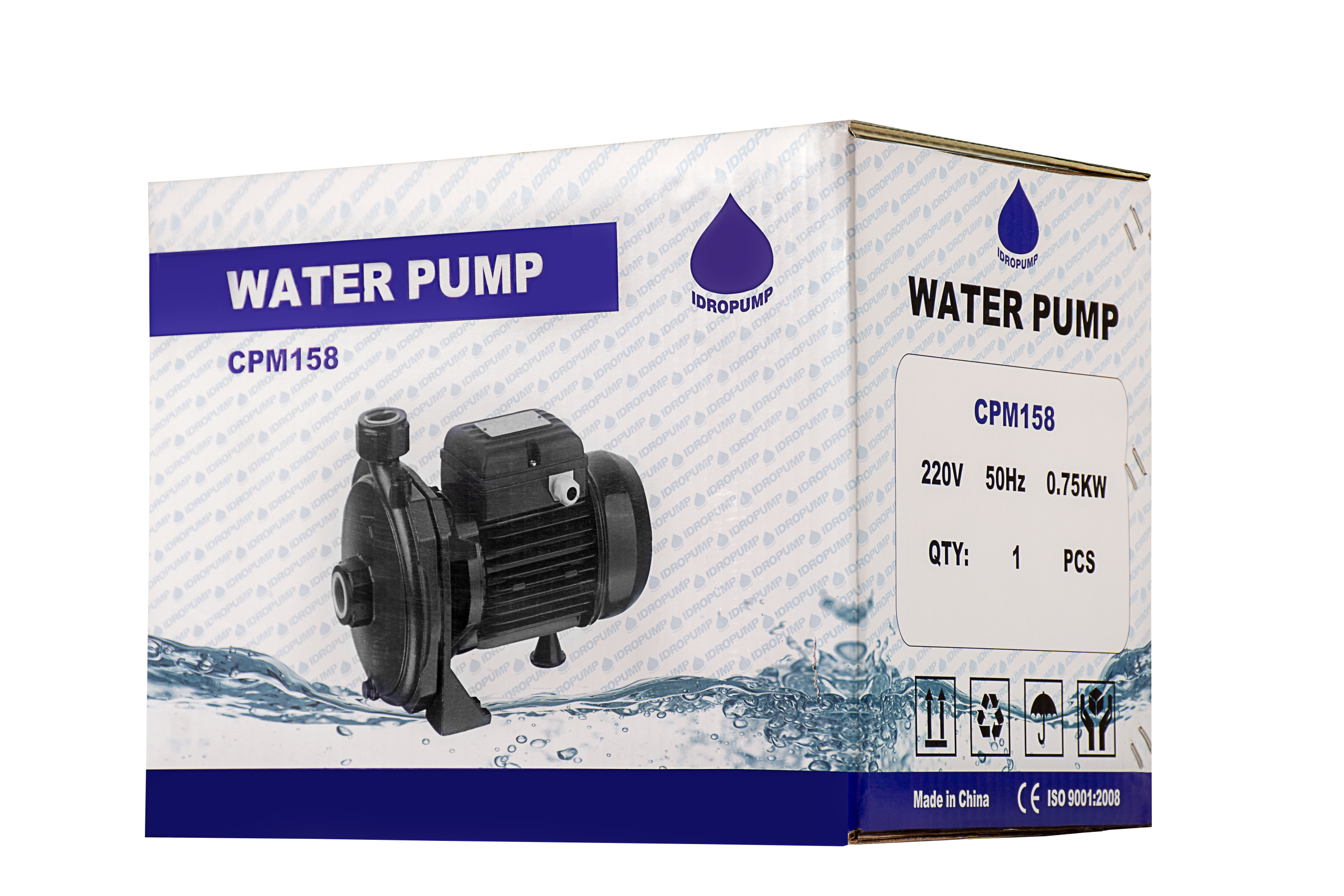 پمپ آب بشقابی 1 اسب ایدرو IDROPUMP CPM158 - Image 6